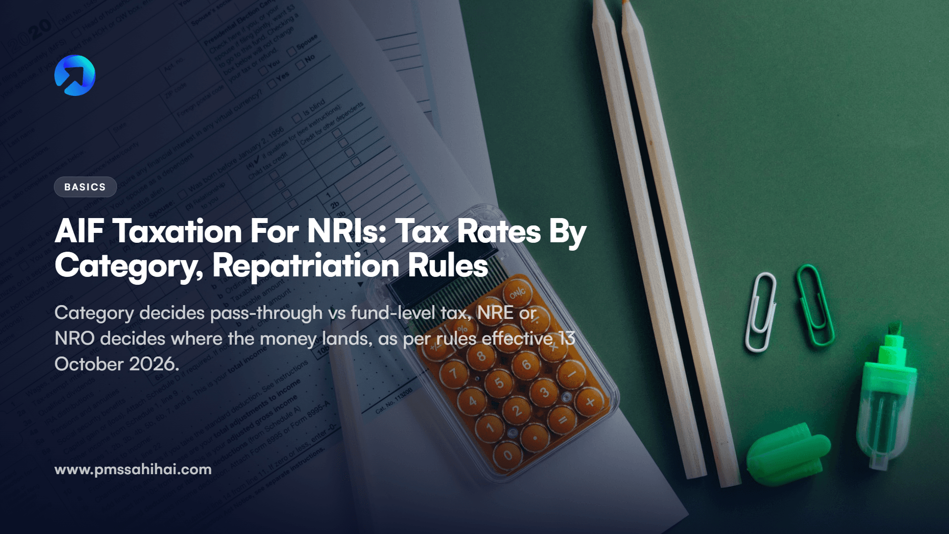 AIF Taxation for NRIs: Rates by Category and Repatriation
